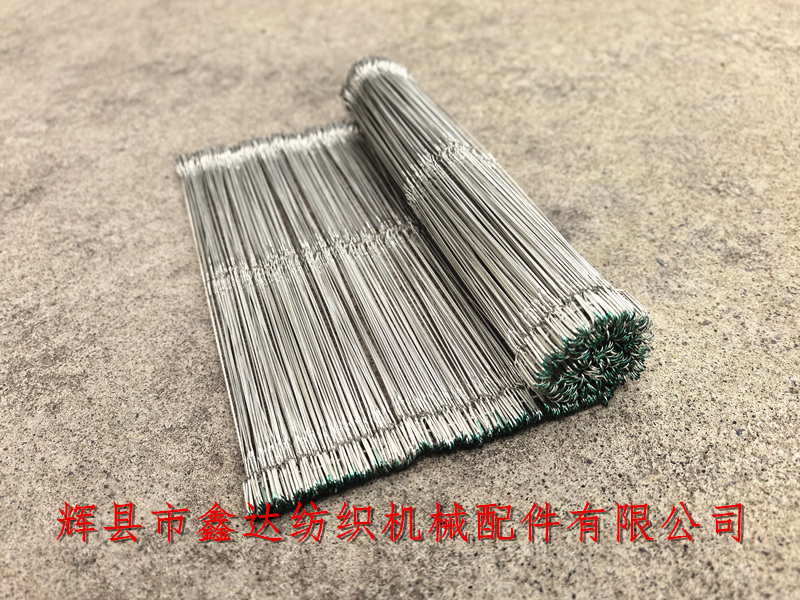 织布综丝侧面图 织布机综丝260钢丝综