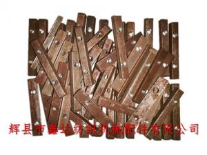 K206 Textile Machinery Parts Reed Wood Mat Iron